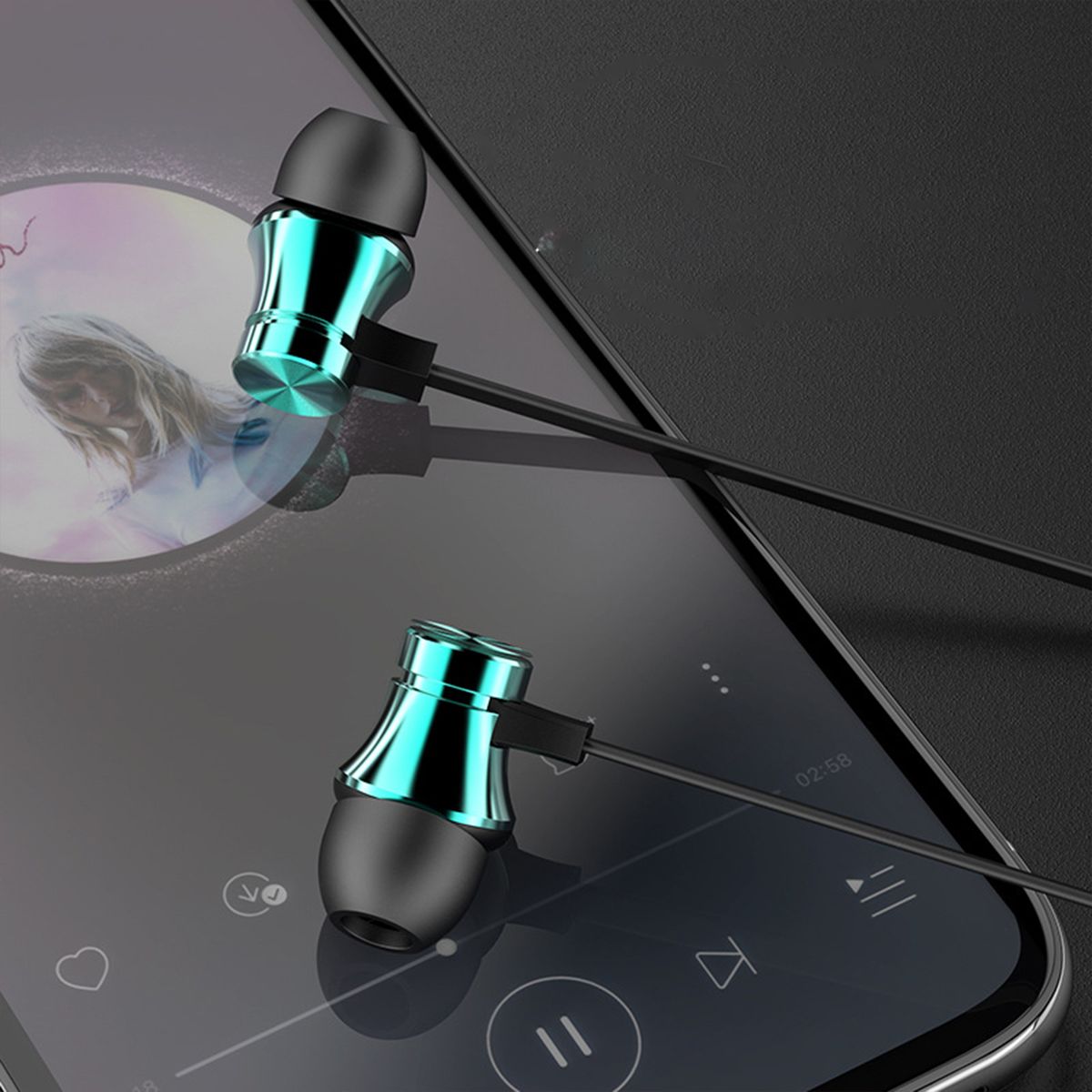 Bluetooth-compatible Wireless Sports Earphone Neck-mounted N