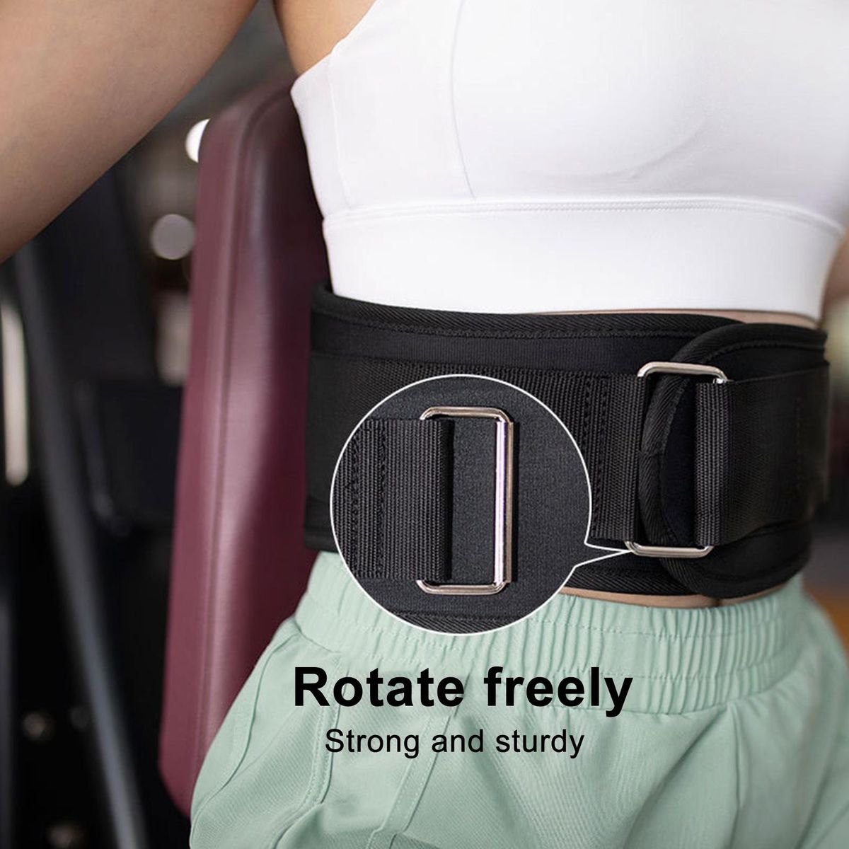 Fitness Belt Profit Flexilock Weightlifting Belt for Powerlifting Black