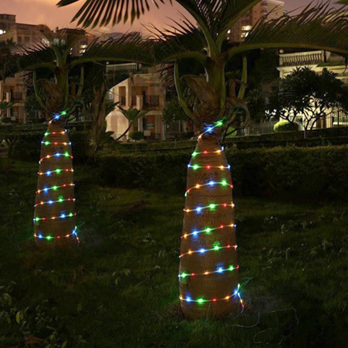 5Meters/16.4Ft 50LEDs Rope Light Combination In waves Sequential Slo-glo Chasing/flash Slow Fade Twinkle/flash Steadys on 8 Different Lighting Effects/ IP54 Water Resistance/ 3 * AA Cell Operated for Christmas Xmas Festival H