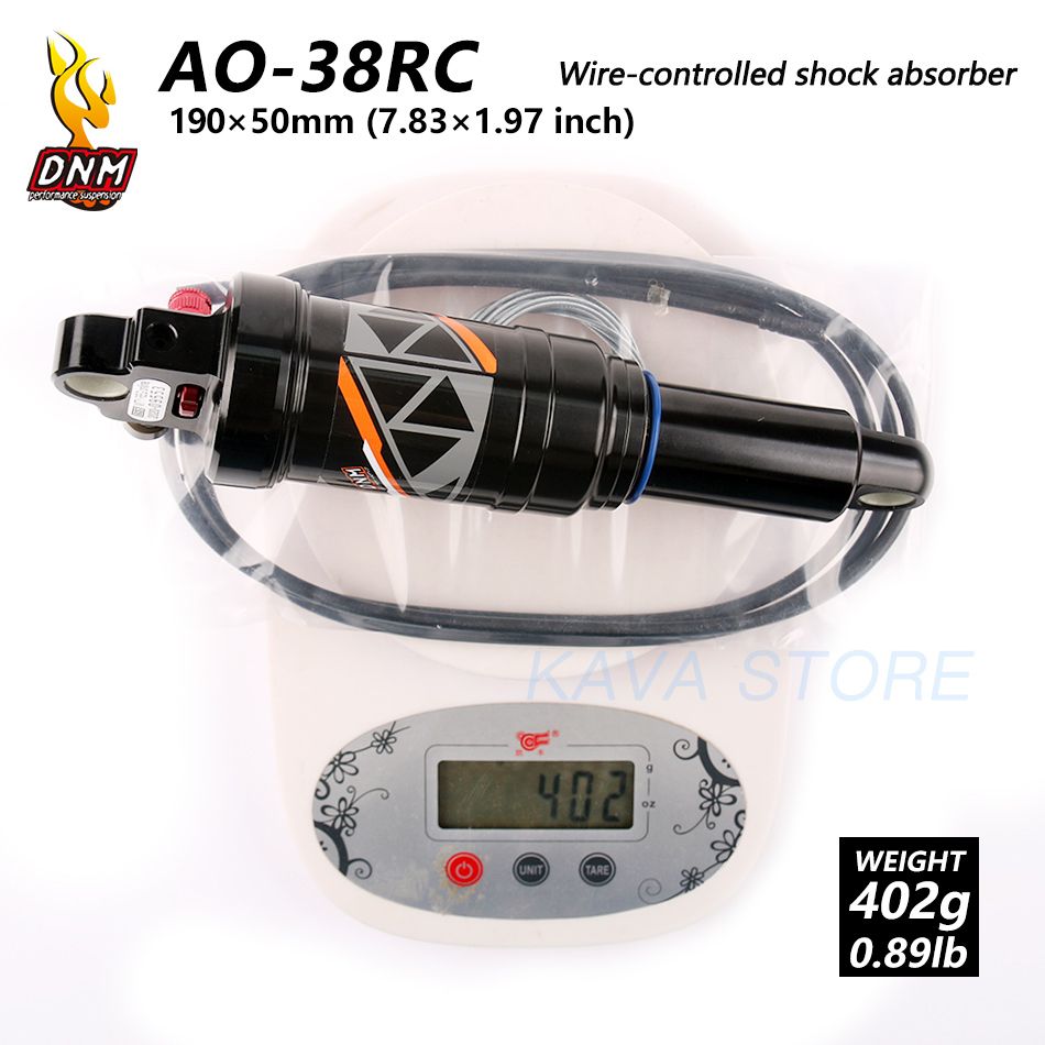 DNM AO-38MTB Air Rear Shock Wire/Hand Control Downhell Rear