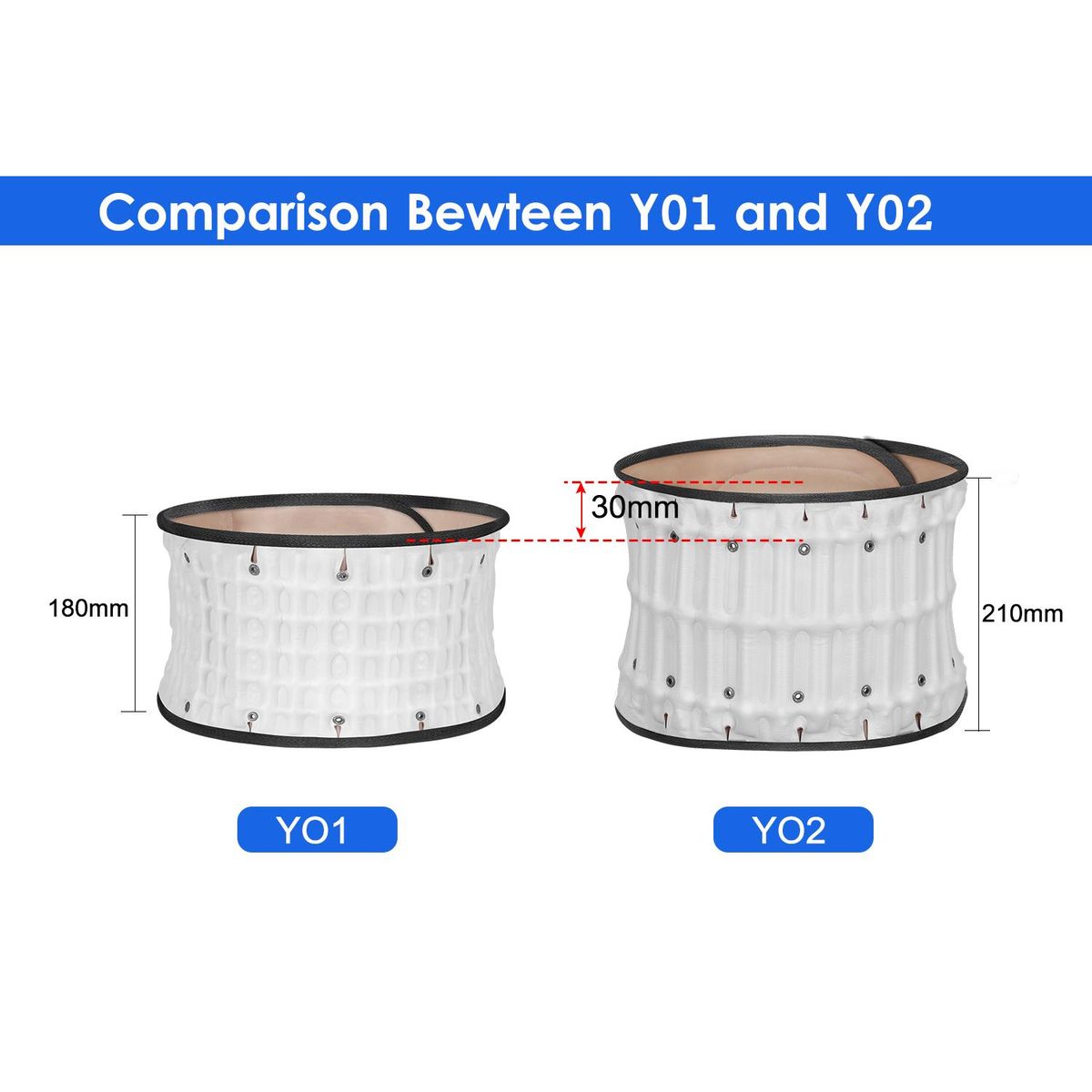 LEAMAI Lumbar Support Adjustable Lower Back Brace Stretcher Lumbar Traction Device Decompression Back Belt Breathable Waist Support Belt for Pain Relief