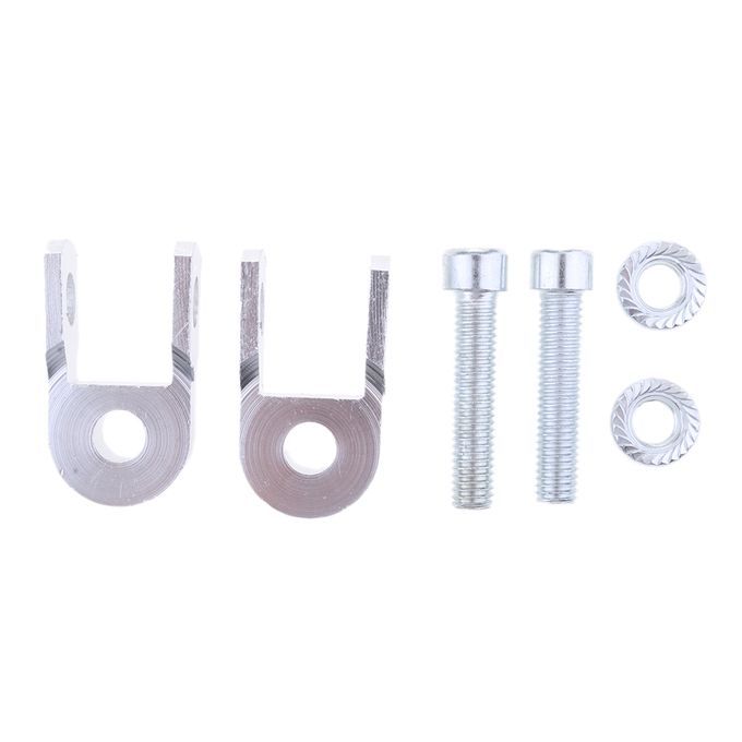 Motorcycle Height Extender Rear Shock Absorber Riser Suspension Silver