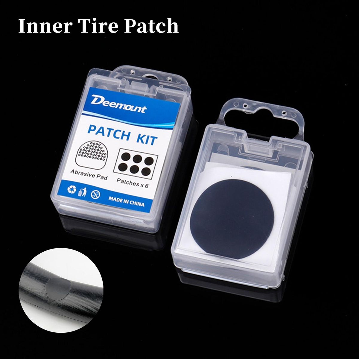 Universal Bike Tire Repair Kit Compact Easy to Carry