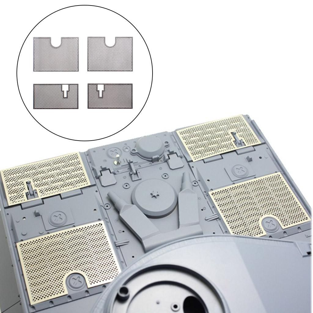4Pcs Protective  Plate :16  German  3818 Upgrade