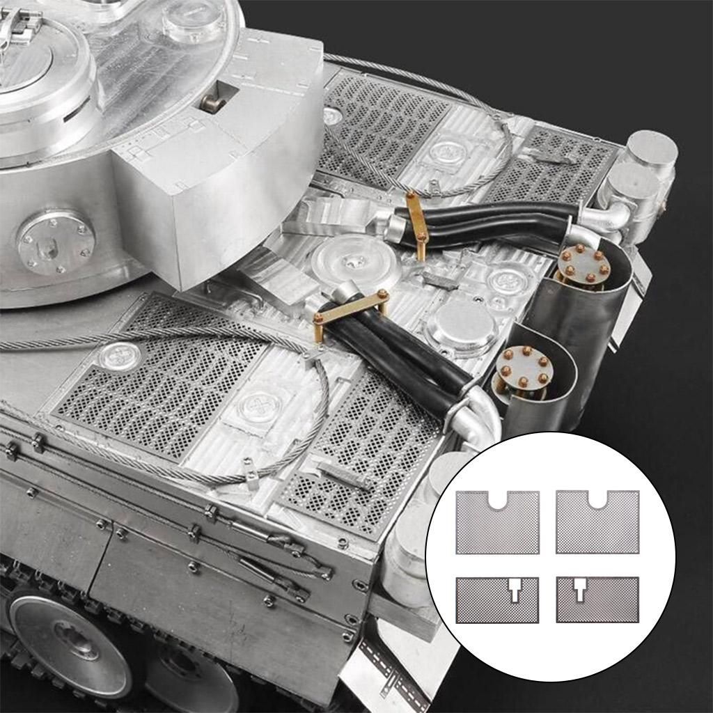 4Pcs Protective  Plate :16  German  3818 Upgrade