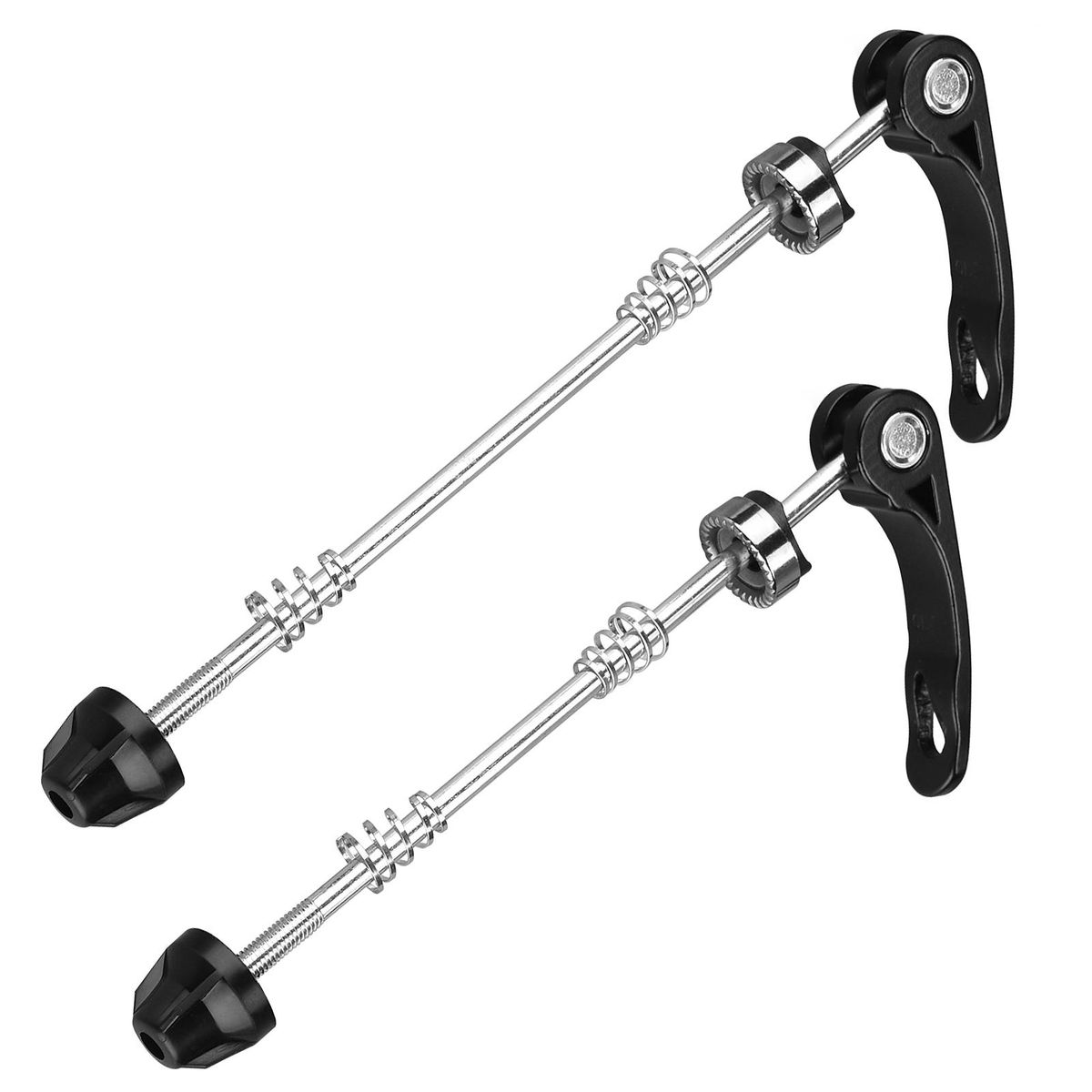 Bicycle Wheel Hub Skewers Road Mountain Bike MTB Wheel Hub Front and Rear Skewers Quick   Release Skewers Clip Lever Axle 155/190mm