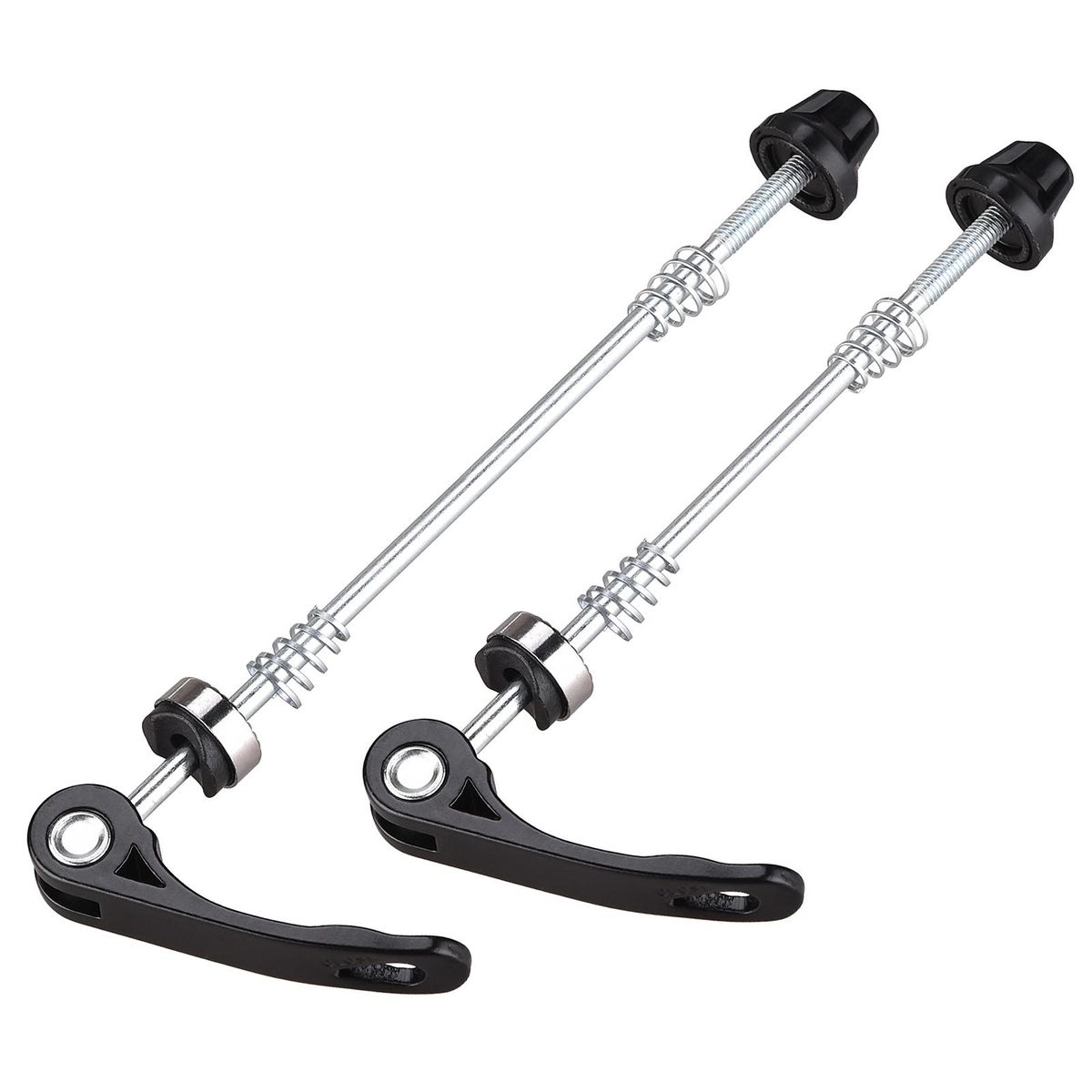 Bicycle Wheel Hub Skewers Road Mountain Bike MTB Wheel Hub Front and Rear Skewers Quick   Release Skewers Clip Lever Axle 155/190mm