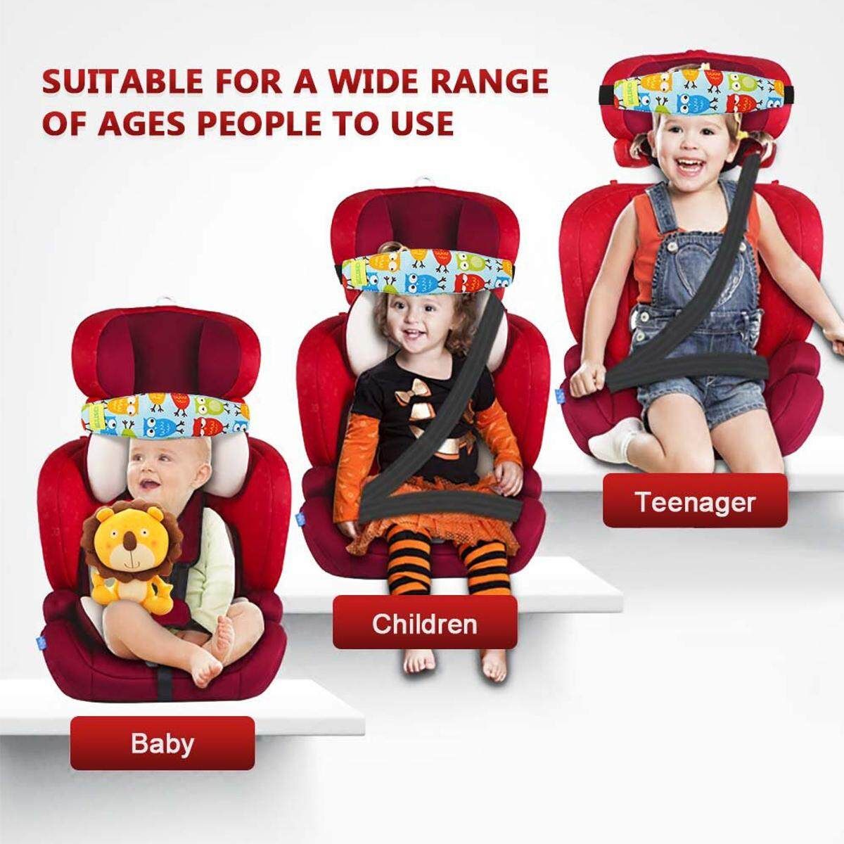Baby Safety Car Seat Sleep Nap Aid Child Kid Head Protector Belt A