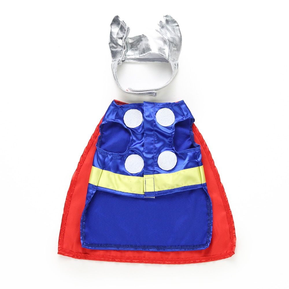 Dog Halloween Costume Cosplay Clothes Chihuahua Christmas Costume For-Thor