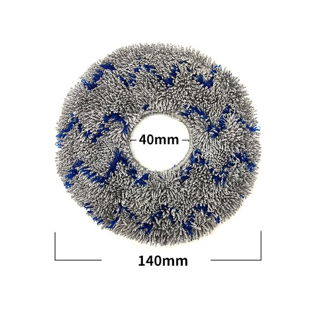 3Pcs Repment Parts Mop Cloth Pads for Ecovacs T10 Turbo