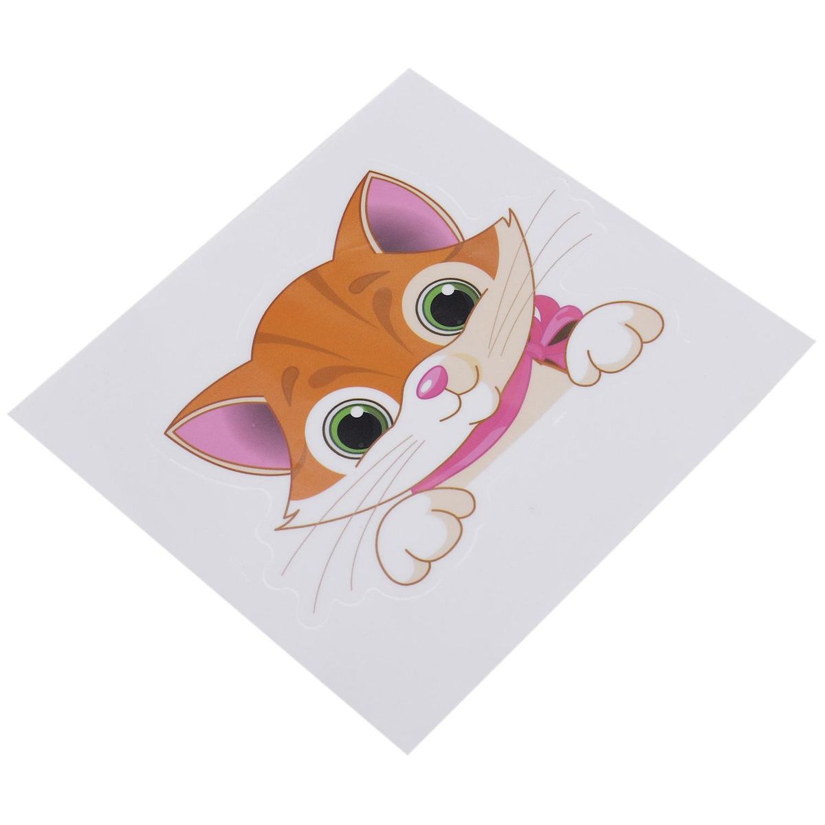 Cute Animals Cat Light Switch Sticker Remoable Wall Sticker