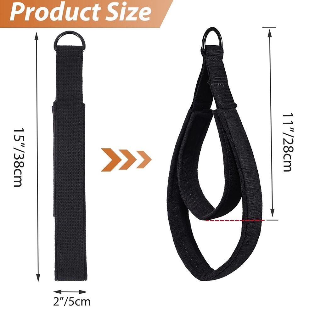 2PCS Pilates Double Loop Straps,Feet Fitness