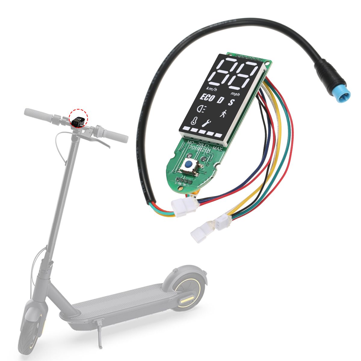 Dashboard Circuit Board Replacement For Ninebot Max G30