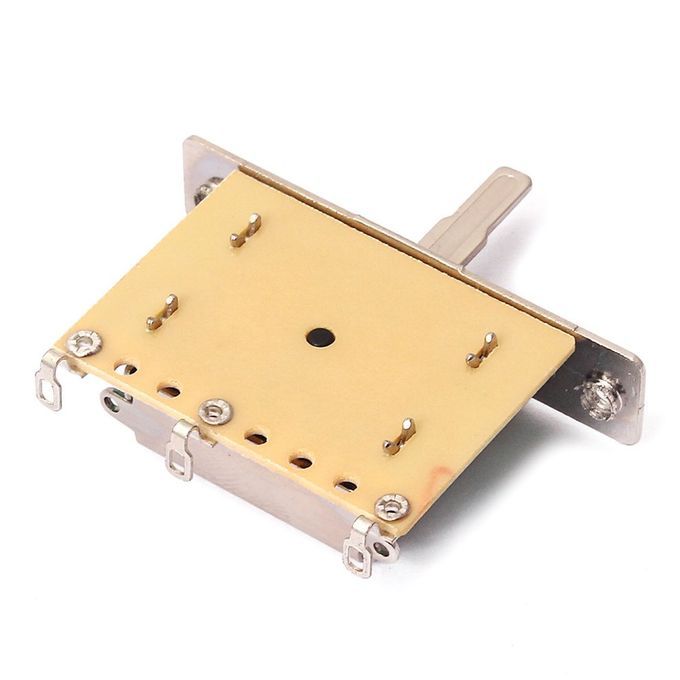 Ele Tri  Guitar Ro Ker Swit H Tip Plasti  Guitar Musi Al A  Essories-yellow-3 Gears