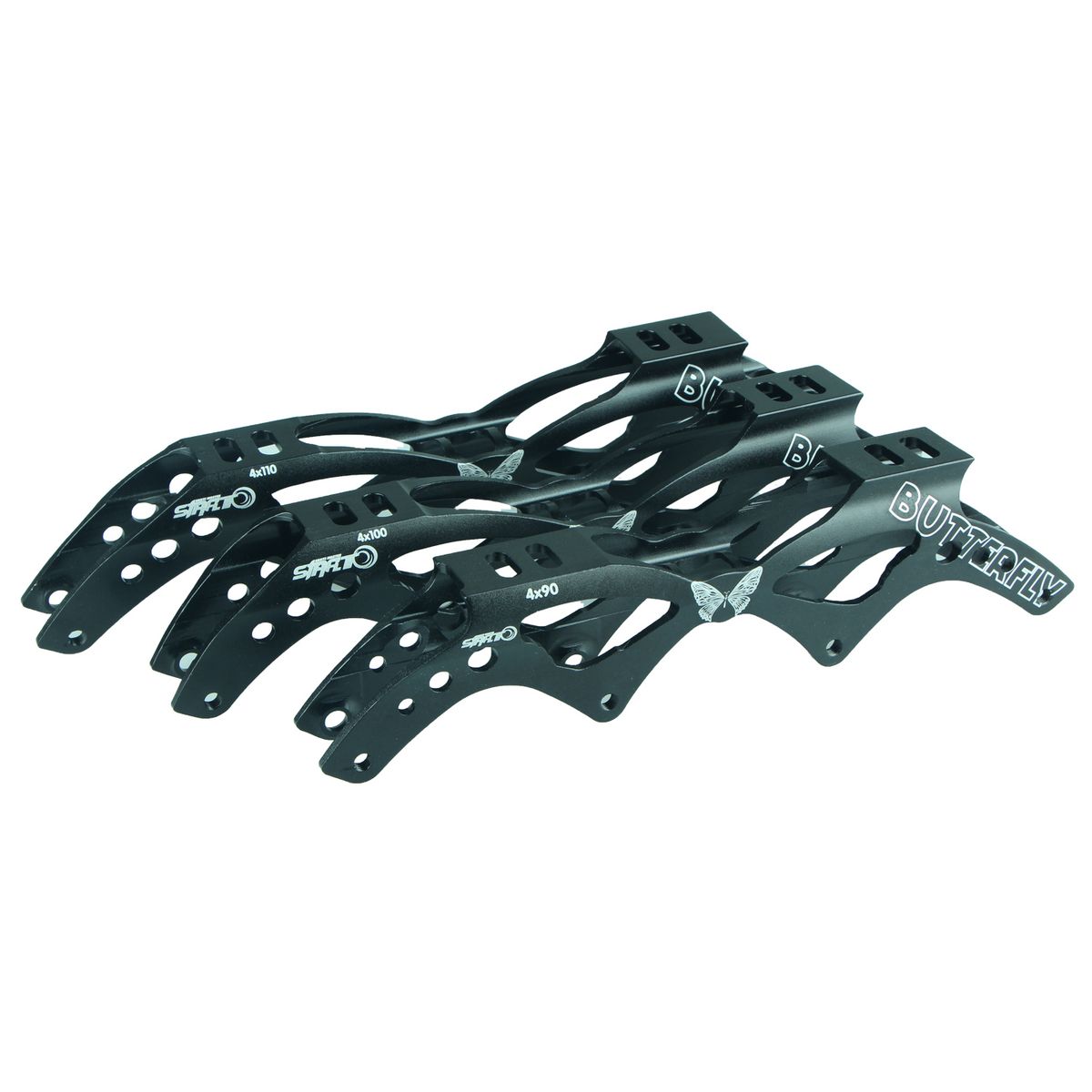 Professional Inline Speed Skates High-strength Aluminum Alloy Frame 4*90 Specifications (150-165mm Mounting )