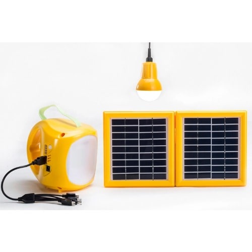 Solar Lamp With Bulb And Free Solar Charge-on