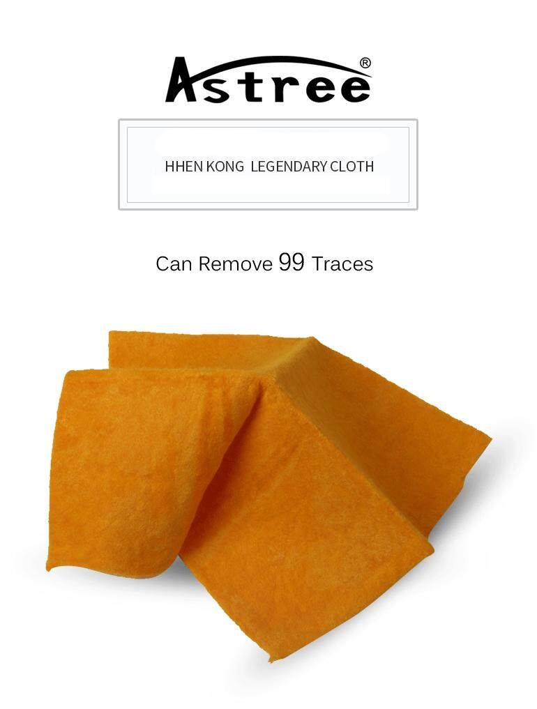 Magical Nanotechnology Car Scratch Remove Cloth Strong Decontamination Traces Repair Legendary Cloth Yellow