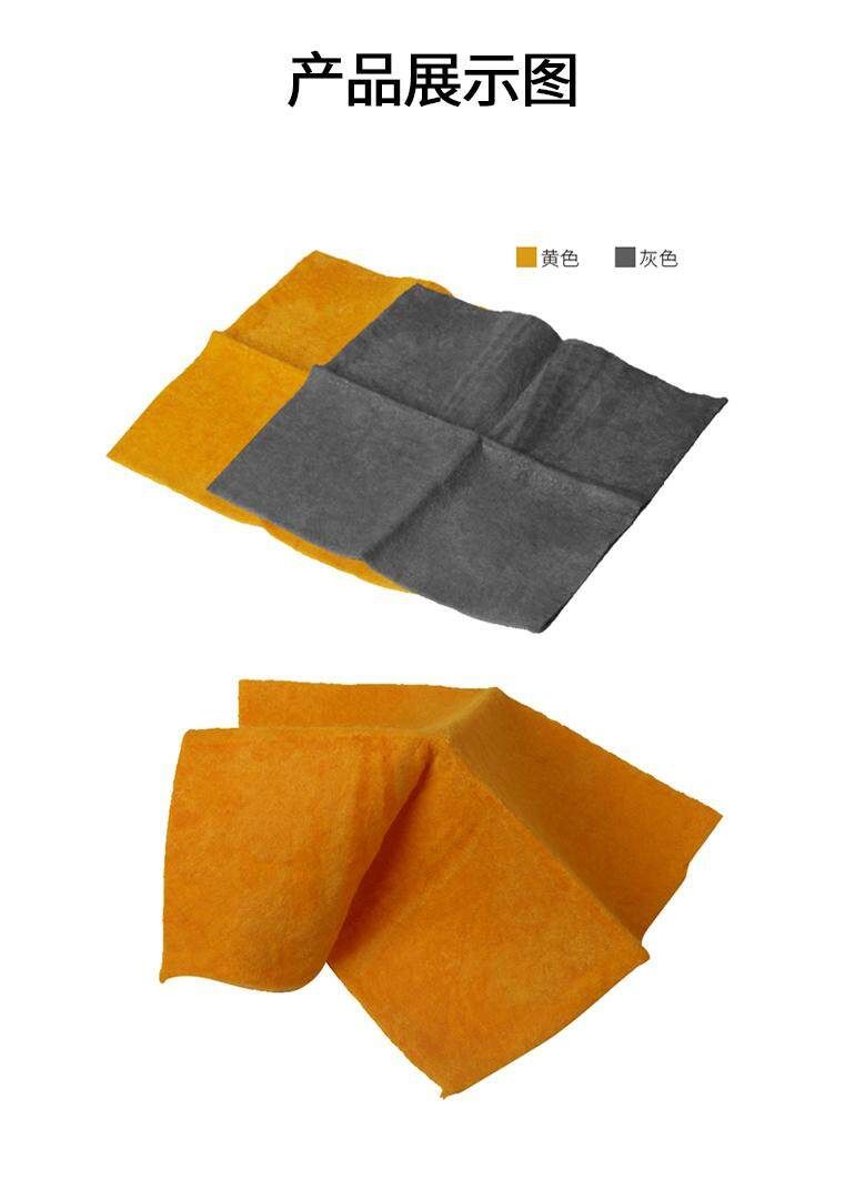 Magical Nanotechnology Car Scratch Remove Cloth Strong Decontamination Traces Repair Legendary Cloth Yellow