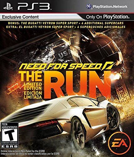 Need For Speed ( The Run ) Ps3 Game