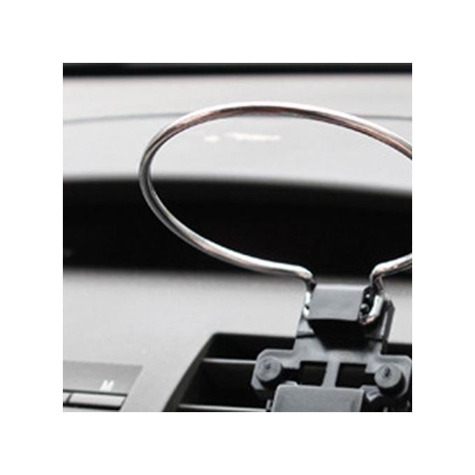 Universal Car Air Vent Mount Drink Bottle Cup Holder-Silver