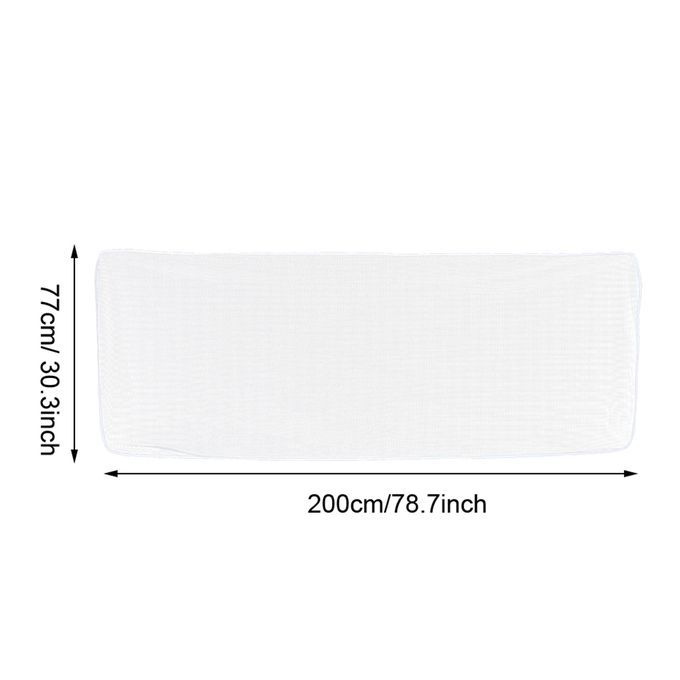 Baby Safety Rail Net Banister Stair Balcony Net For Indoor White 2M