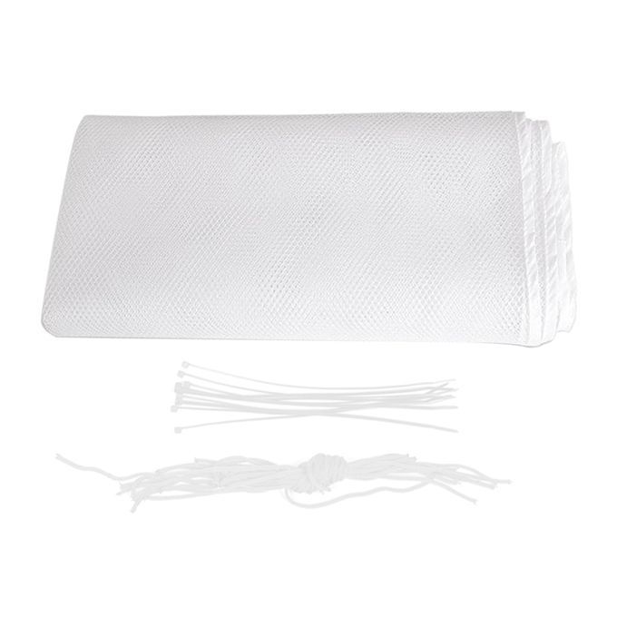 Baby Safety Rail Net Banister Stair Balcony Net For Indoor White 2M