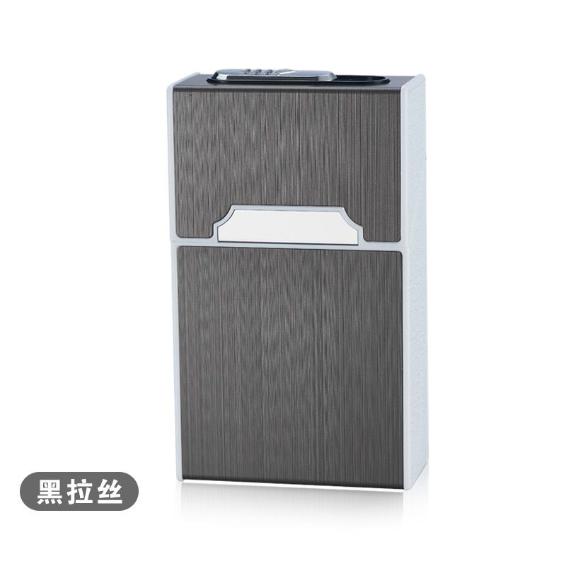 20 Men's Usb Rechargeable Cigarette Case