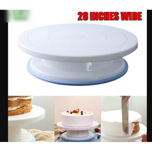 Top 28 Inches Cake Turntable Rotating Cake Decorating Tool