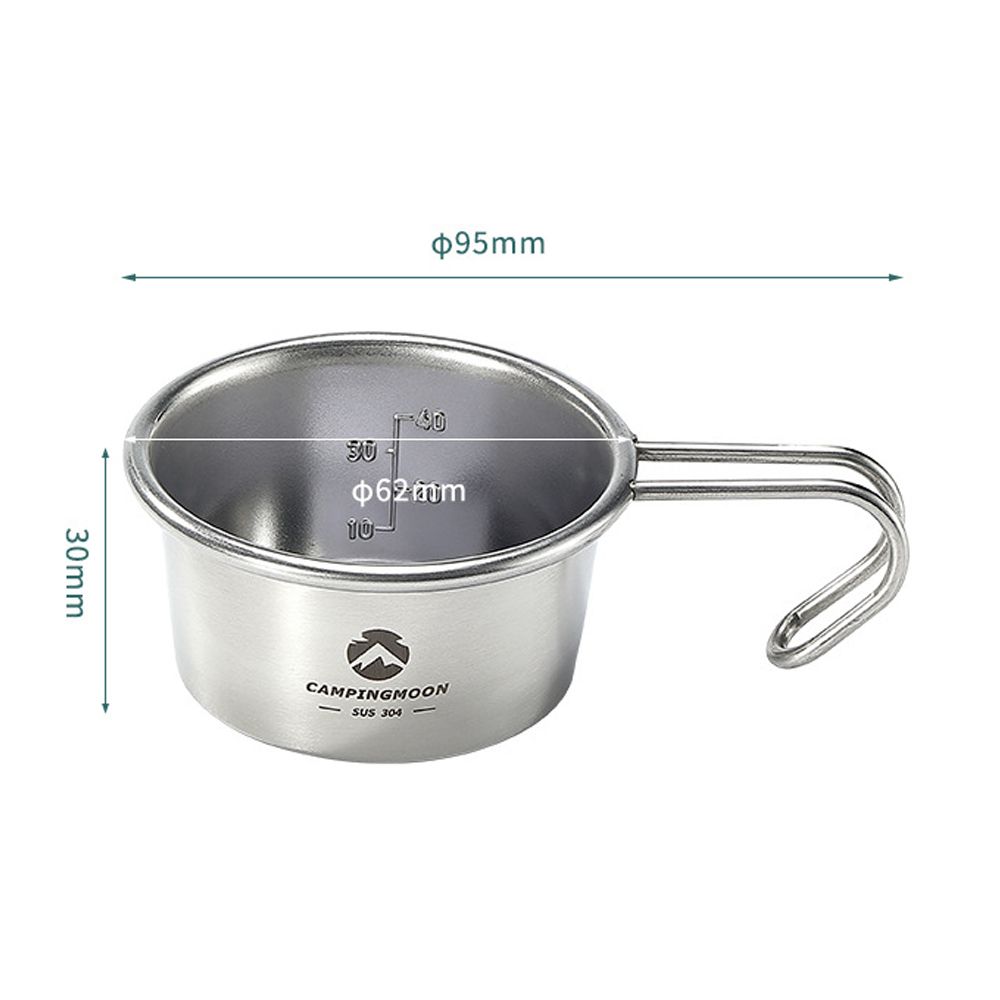 Sierra Cup Outdoor Stainless Steel 60ml Sierra Coffee Cup