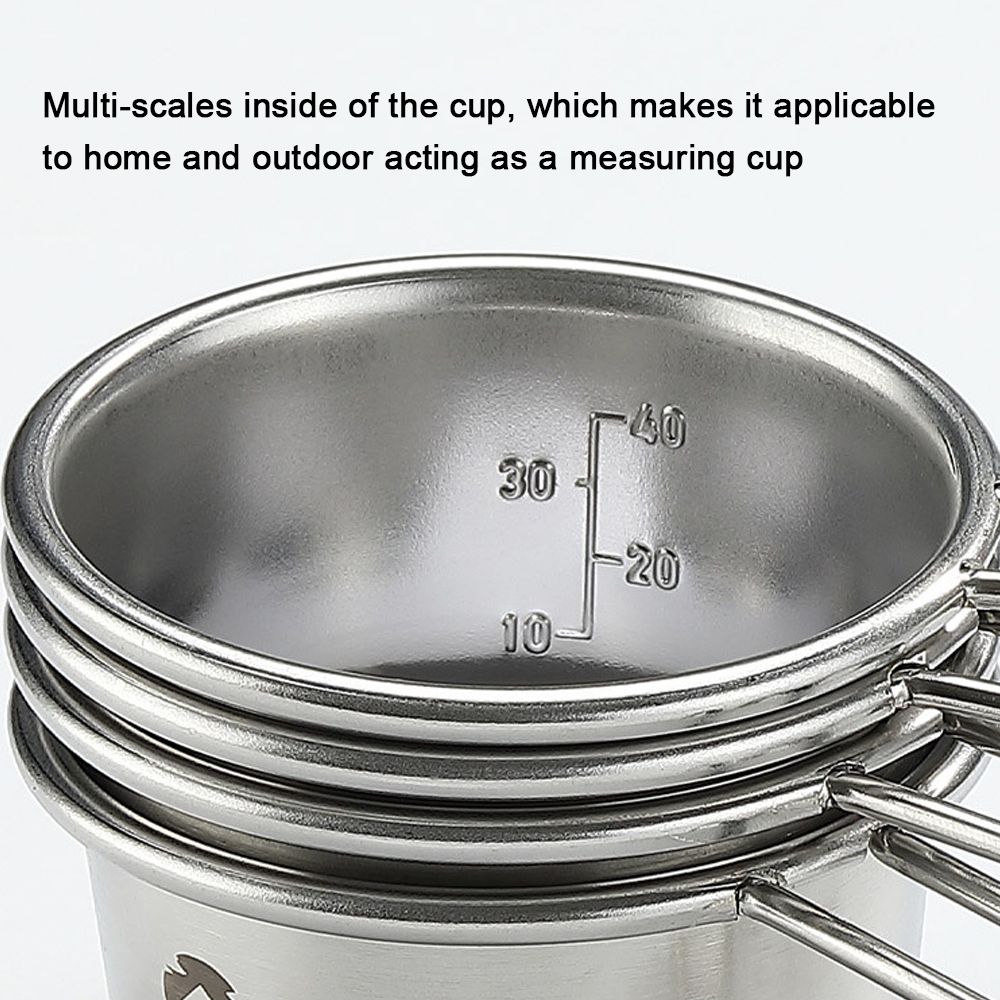 Sierra Cup Outdoor Stainless Steel 60ml Sierra Coffee Cup