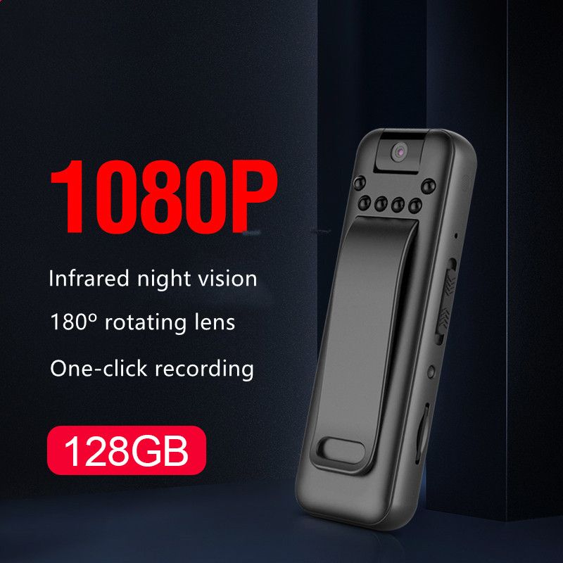 Mini Digtal Voice Camera Recorder 1080P Full Audio Video Recorder Micro Body Camcorder Night Vision