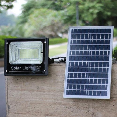 Solar Led Flood Light With Remote Control -200W