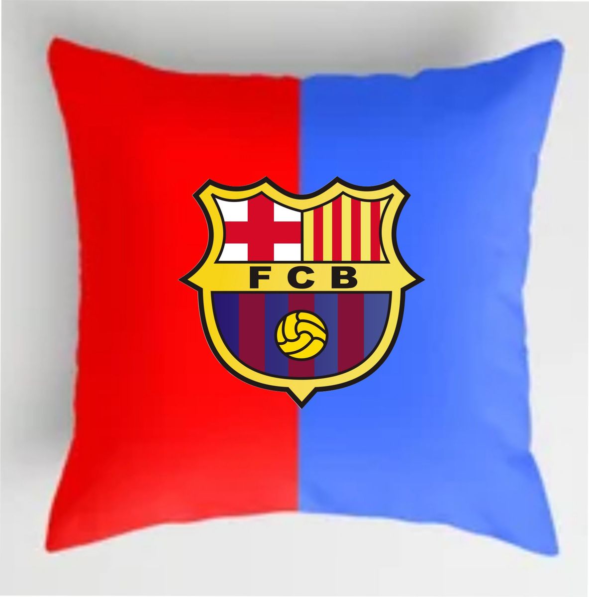 Barcelona Football Club Throw Pillow