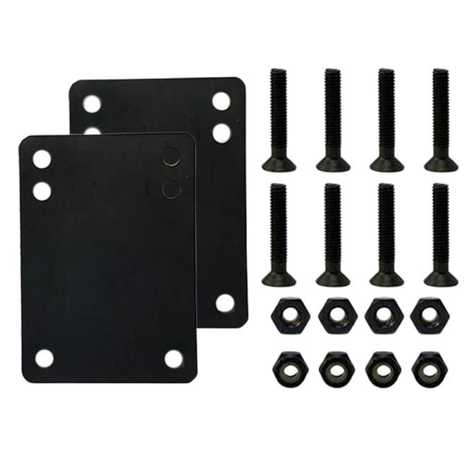 8x Skateboard Truck Screws Mounting Bolts Nuts Cruiser