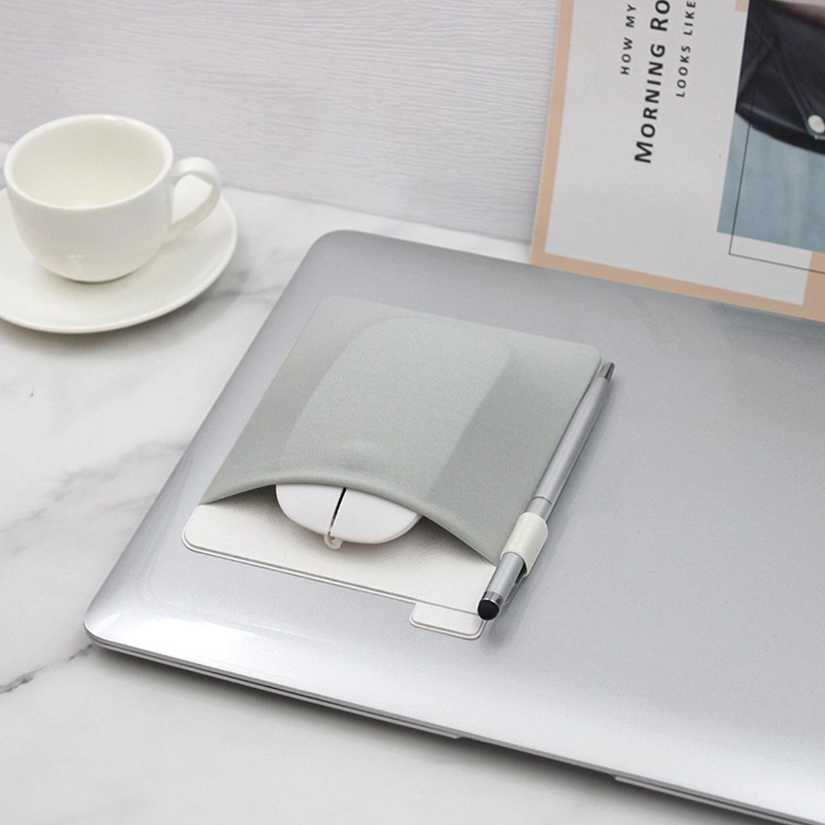 Portable Organizer Computer Peripherals Storage Bag Laptop Accessories Grey