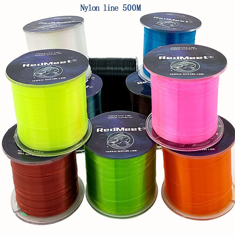 RedMeet SUPER Nylon Fishing Line 500m 1000M Extreme Strong