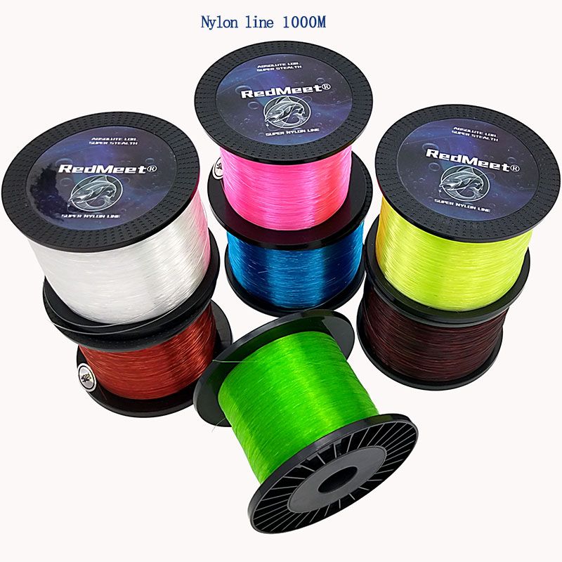 RedMeet SUPER Nylon Fishing Line 500m 1000M Extreme Strong