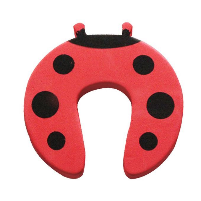 Baby Hand Safety Door Pin H Ute Artoon Pattern Door Sto Er Lip-multi- Olor-ladybug