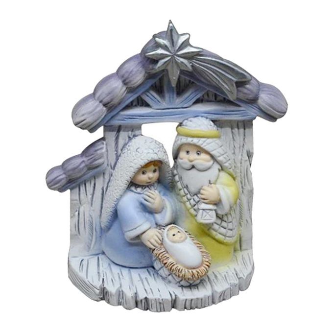 Holy Family Figurine Jesus Mary Joseph Figurine Craft For Shelf Indoor