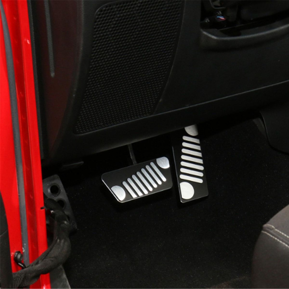 Auto Foot Pedal Pad Kit Accessories for Jeep Wrangler JK