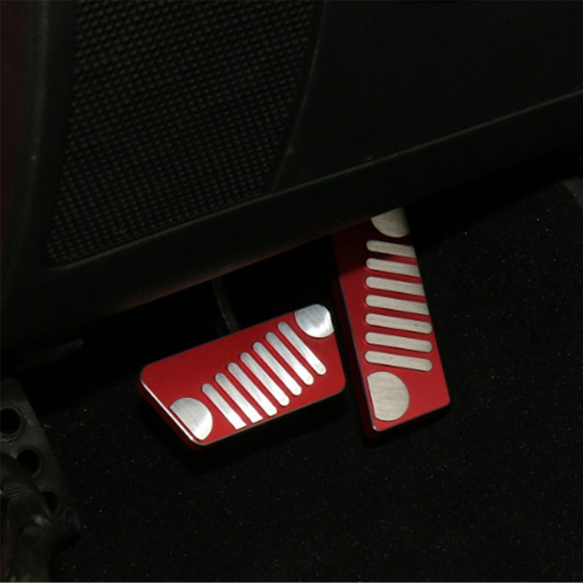 Auto Foot Pedal Pad Kit Accessories for Jeep Wrangler JK