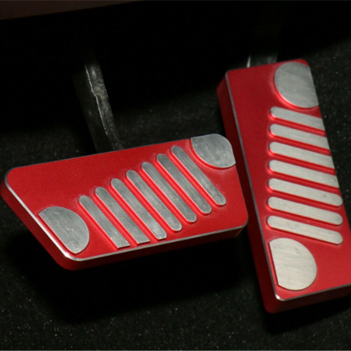 Auto Foot Pedal Pad Kit Accessories for Jeep Wrangler JK