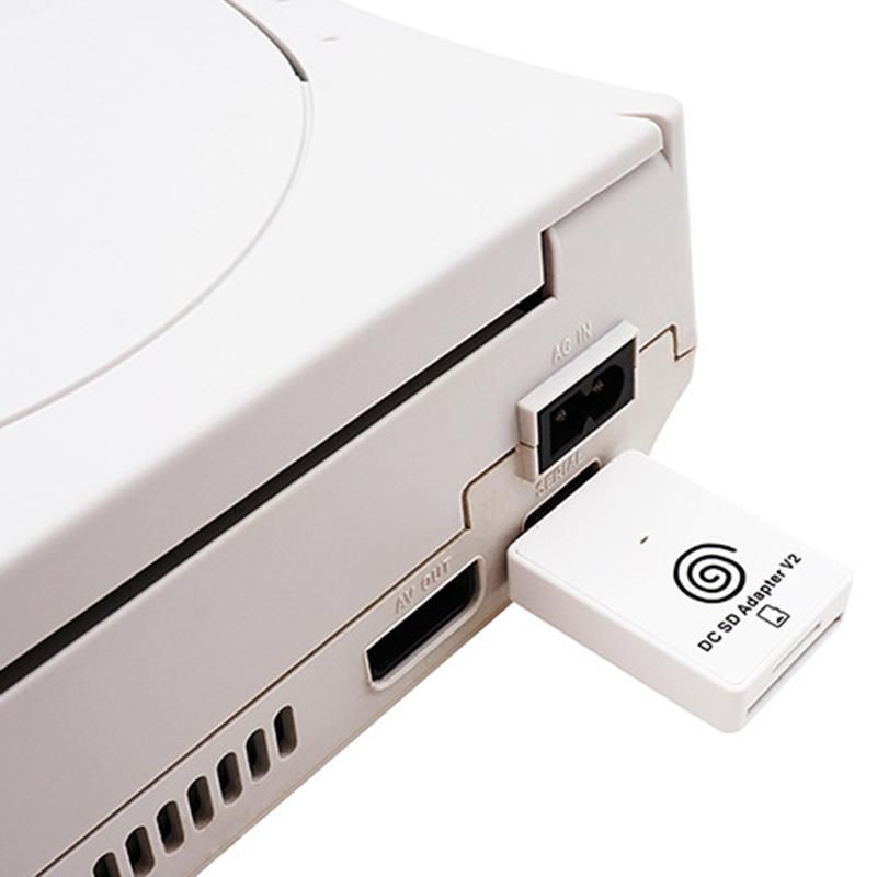 Dc Sd Tf Card Adapter Reader V2 Voor for Sega Dreamcast En