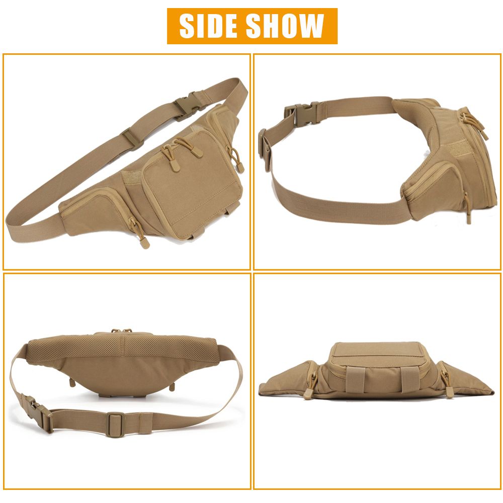 Chest Assult Pouch Combat Camping Sling Shoulder Bag Army Green