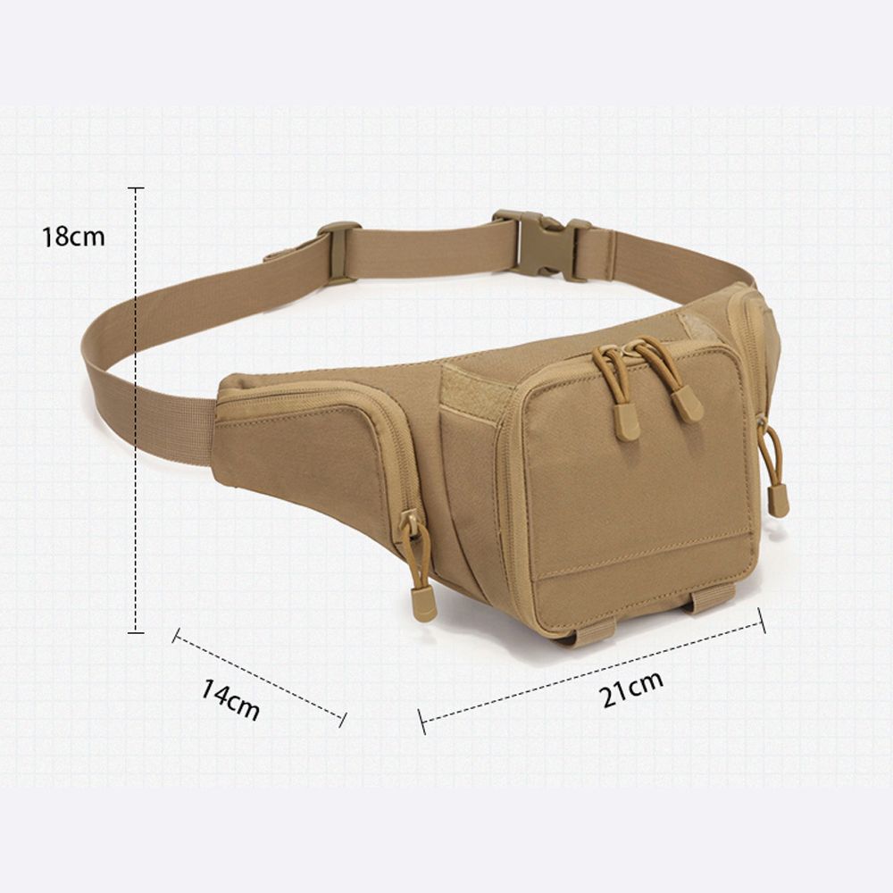Chest Assult Pouch Combat Camping Sling Shoulder Bag Army Green