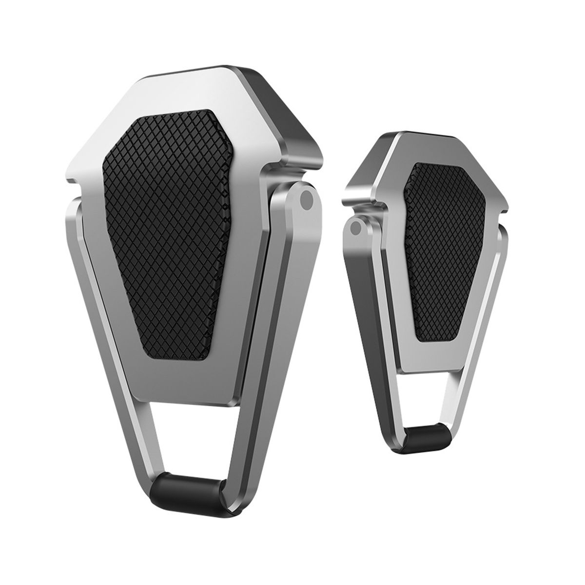 2Pcs Portable Foldable Laptop Bracket Cooling Heat-Silver