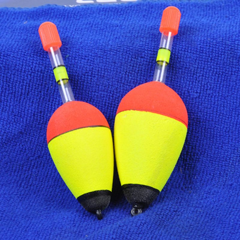 [5pcs] Fishing Bobber Float With Tube Tail For Night Lumo