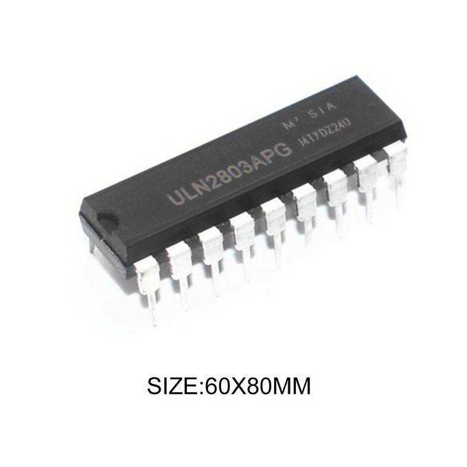 10p S Uln2803a Transistor Array-8 Npn I  Dire T Insertion Da Ington Drive-black