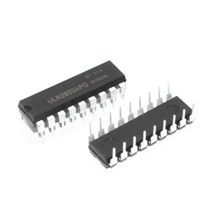 10p S Uln2803a Transistor Array-8 Npn I  Dire T Insertion Da Ington Drive-black