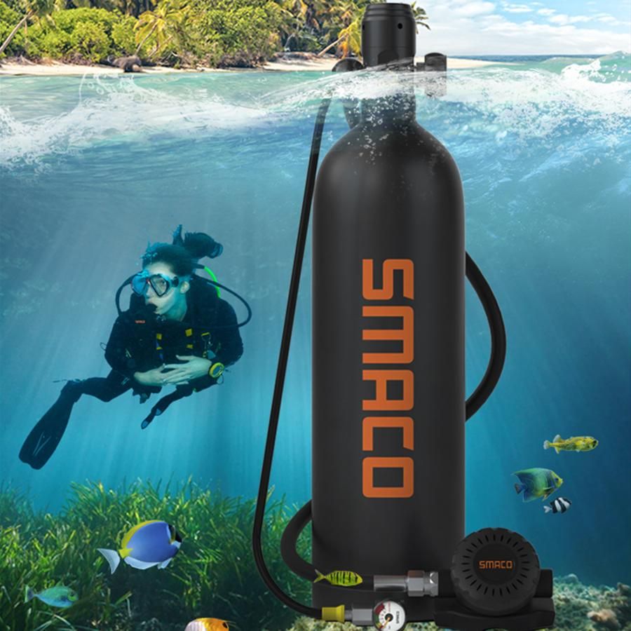 Smaco 2L Mini Scuba Tank Diving Equipment